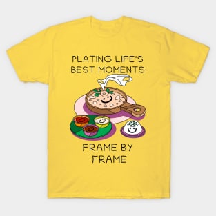 Food bloggers plate moments T-Shirt